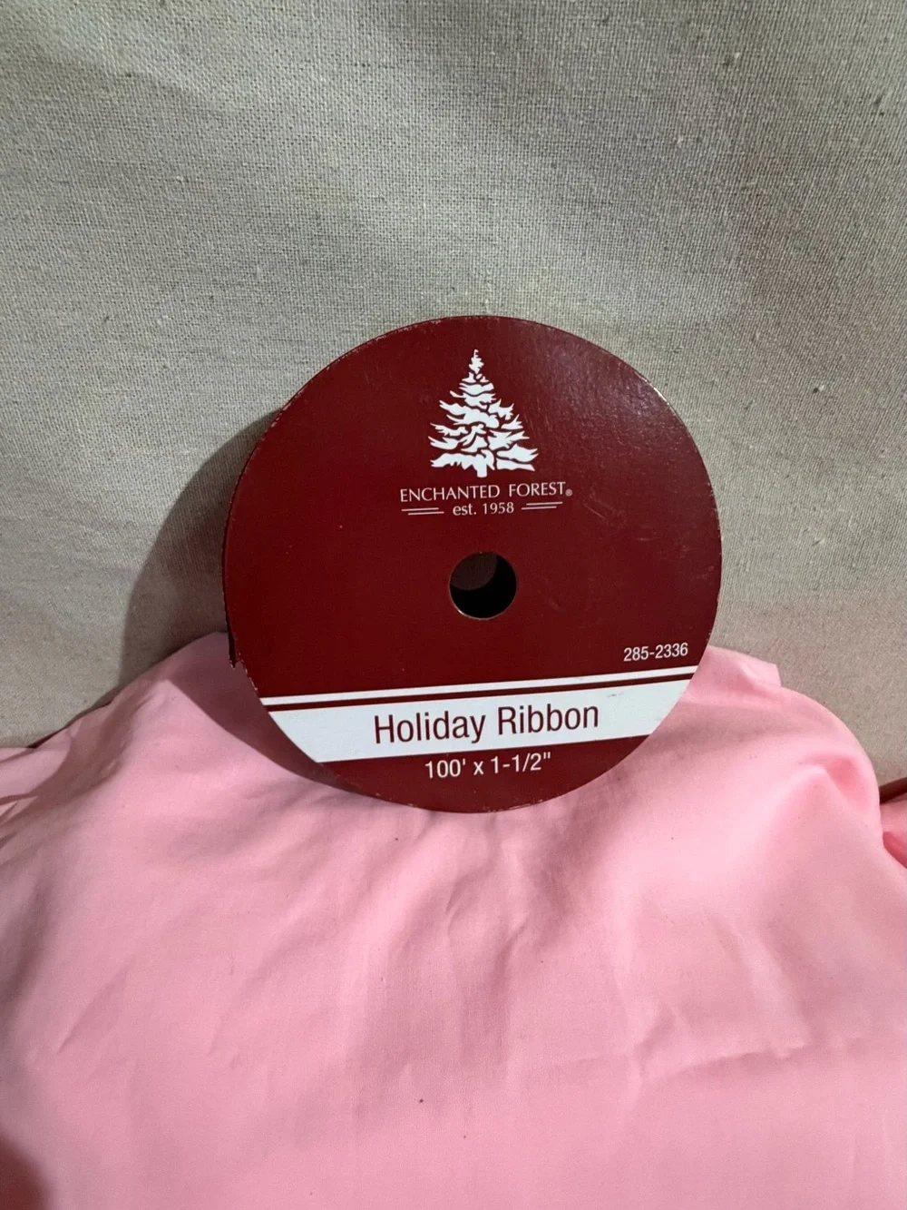 Christmas Holiday Festive Red and Green Decorative wired Ribbon Roll